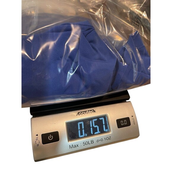 Susan Graver Women’s 3X Liquid Knit Stretch Open Front Cardigan Royal Blue Top - Picture 12 of 13